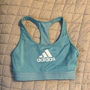 Adidas Women's teal Racerback Sports bra